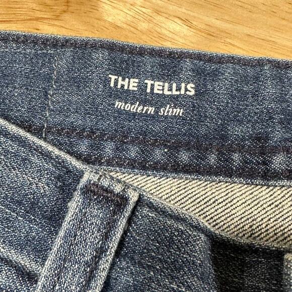AG Adriano Goldschmied NWT The Tellis Modern Slim Flex 360° Jeans Size 28 Blue - Picture 6 of 10